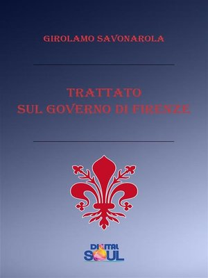 cover image of Trattato sul governo di Firenze